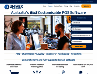 univex.com screenshot