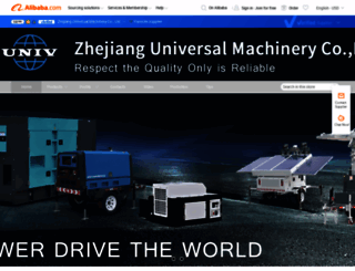 univpower.en.alibaba.com screenshot
