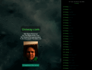 uniway.com screenshot