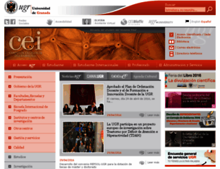 uniweb.ugr.es screenshot
