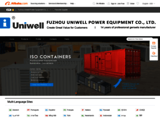 uniwell-power.en.alibaba.com screenshot
