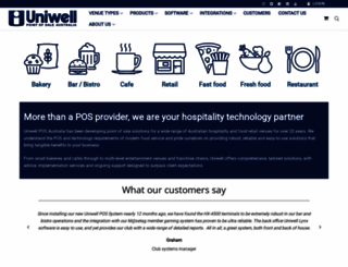 uniwell.net.au screenshot
