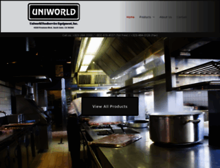 uniworldfoodequip.com screenshot
