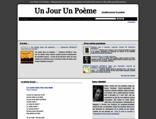 unjourunpoeme.fr screenshot