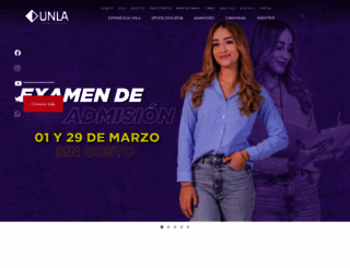 unla.mx screenshot