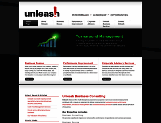 unleashconsult.com screenshot