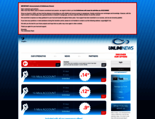 unliminews.com screenshot