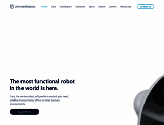 unlimited-robotics.com screenshot