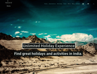 unlimitedindia.com screenshot