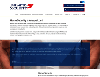 unlimitedsecurity.net screenshot