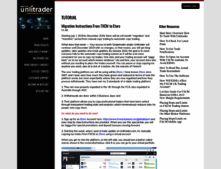 unlitrader.com screenshot