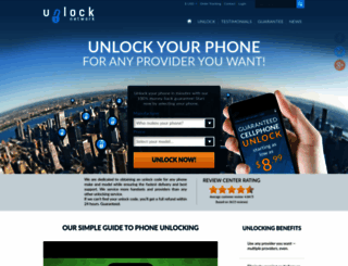 unlock-network.com screenshot