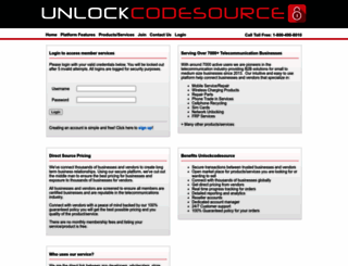 unlockcodesource.com screenshot