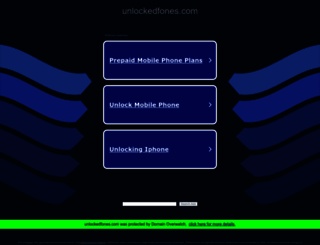 unlockedfones.com screenshot