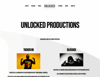unlockedproductions.com screenshot