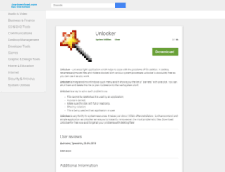 unlocker.joydownload.com screenshot