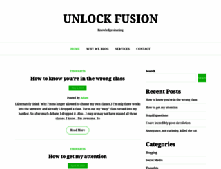 unlockfusion.net screenshot