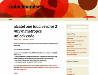 unlockhandsets.wordpress.com screenshot