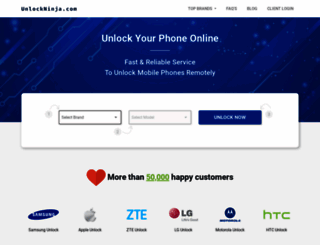 unlockninja.com screenshot