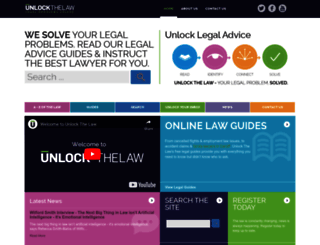 unlockthelaw.co.uk screenshot