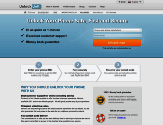 unlockunit.com screenshot