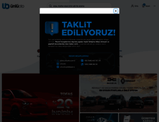 unluoto.com.tr screenshot