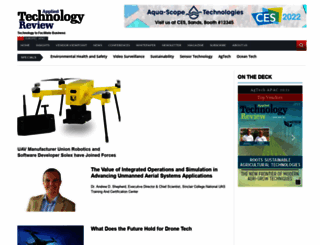 unmanned-system.appliedtechnologyreview.com screenshot