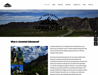 unnamedadventures.com screenshot
