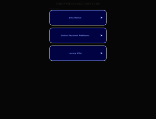 unofficialholiday.com screenshot
