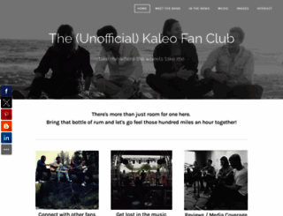 unofficialkaleo.com screenshot