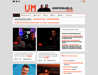 unofficialmills.co.uk screenshot