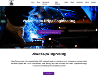 unpaengineering.com screenshot
