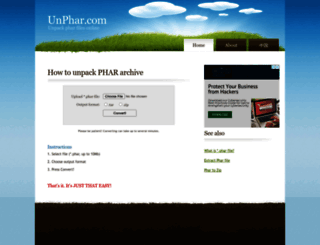 unphar.com screenshot