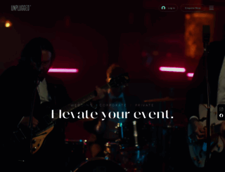 unpluggedentertainment.com.au screenshot
