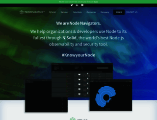unpm.nodesource.com screenshot