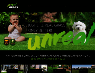 unrealgrass.co.nz screenshot