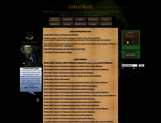unrealworld.fi screenshot