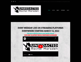 unredactedshow.com screenshot