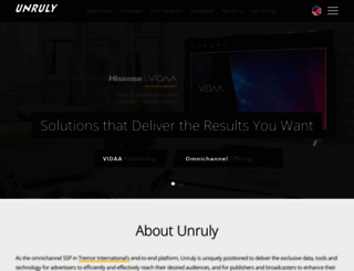 unrulygroup.com screenshot
