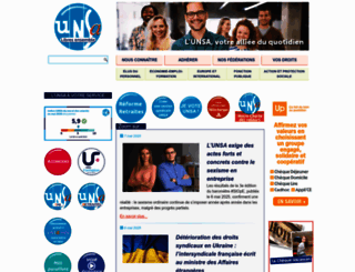 unsa.org screenshot