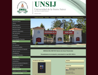 unsij.edu.mx screenshot