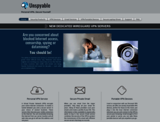 unspyable.com screenshot