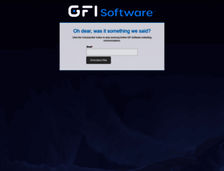unsubscribe.gfi.com screenshot