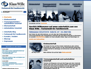 unterhalt24.com screenshot