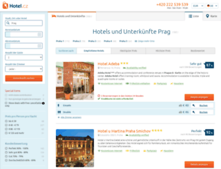 unterkunft-in-prag.de screenshot