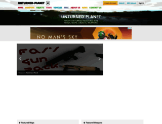 unturned-planet.com screenshot