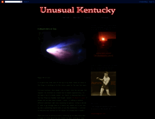 unusualkentucky.blogspot.com screenshot