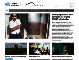 unwater.org screenshot