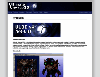 unwrap3d.com screenshot