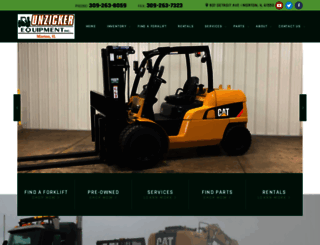 unzickerequipment.com screenshot